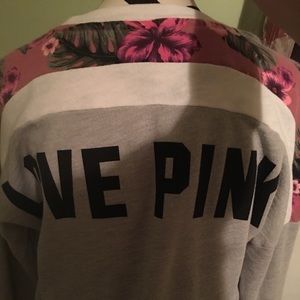 Vs Pink Floral Shirt